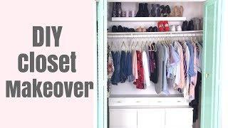 DIY Closet Makeover - KayleyMelissa