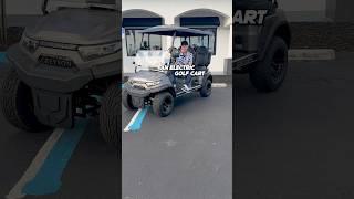 Electric vs Gas what are you picking? #goldcarts #golfcart #relatable #electricgolfcart #offroad ￼