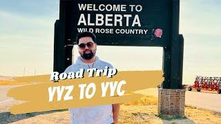 Toronto to Calgary Road Trip Vlog