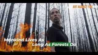 Art Against Fire, Forest Fire Prevention Campaign by Segezha Group and Siberian Artist Victor Kaplun