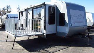 UNLIKE ANYTHING ELSE!! 2015 Journeyer 340FLR Patio Deck Travel Trailer by Open Range RV