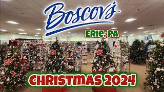 CHRISTMAS 2024 AT BOSCOV'S - ERIE, PA