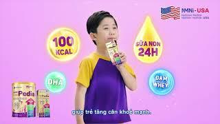 SỮA MÁT CARE 100 PEDIA MỚI - TIÊU HÓA KHỎE, BÉ TĂNG CÂN