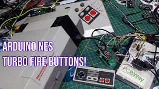 Arduino Controller: NES Turbo Fire Buttons!