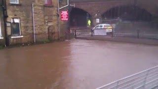 Sowerby Bridge, Boxing Day Floods, Calderdale, West Yorkshire 26/12/15