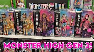 Monster High Gen3 in Macys Toys R Us! Doll hunt | Heavenly’s Dolls