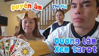 Dương Lâm XEM TAROT làm Lê Giang và Uyển Ân cười đau bụng | Lê Giang Đi Mỹ