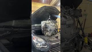 2017, equinox 2.4 L all-wheel-drive engine removal still took me two hours #automobile #mechanic