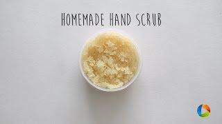 Homemade Hand Scrub