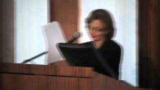 Polish Author Eva Hoffman at the UFS | Poolse outeur Eva Hoffman by die UV