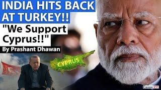 INDIA HITS BACK AT TURKEY | PM Modi Enters Cyprus