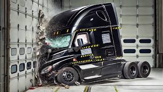 SHOCKING TRUCKS CRASH TEST & SAFETY DEMONSTRATIONS