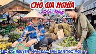 Quá Lạ ĐẶC SẢN VÙNG TÂY NGUYÊN - CHỢ GIA NGHĨA, ĐẮK NÔNG Tràn Lan RAU RỪNG Người DÂN TỘC | KPVL