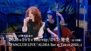 【公式】中森明菜『FANCLUB LIVE「ALDEA Bar at Tokyo 2024」』 トレーラー映像 （2025年5月1日 Blu-ray/DVD発売） AKINA NAKAMORI