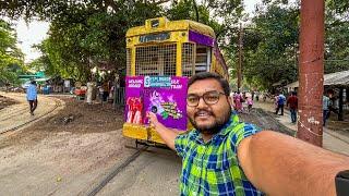 পুলিশ ট্রাম চলতে বাঁধা দিলো  Esplanade To Shyambazar Tram Vlog.