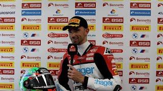 2024 Bennetts British Superbike Championship: RD10 Donington Park - Race 2 reactions