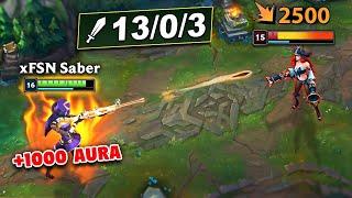 Saber Caitlyn on main? +1000 Aura