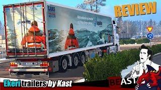ETS2 | trailer mod "Ekeri trailers by Kast (1.30) - review