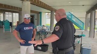 Caught on video: Bayou Vista Police Chief clashes with residents during community BBQ