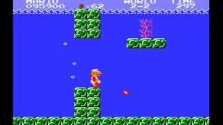 NES Super Mario Bros 2-2 retro gaming Game-Heure