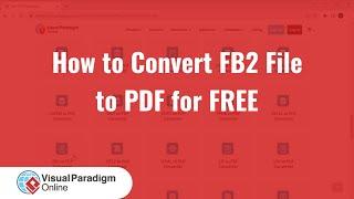 How to Convert FB2 File to PDF for FREE