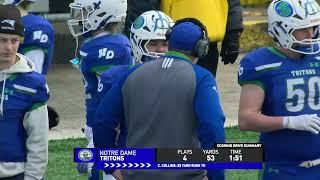 2024 WIAA Division 3 State Football Championship Notre Dame vs  Catholic Memorial