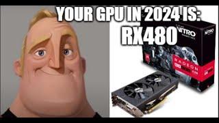 RX 480 8GB in 2024 is it still good? 40 games tested with a Ryzen 5 7500F overclocked to 5.3Ghz