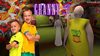 Granny 3 : Vlad And Niki Mod Train Escape Full Gameplay