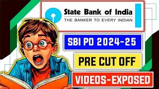  FAKE SBI PO Prelims 2024-25 Cut Off Videos EXPOSED! 