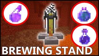 How To Use The BREWING STAND In MINECRAFT