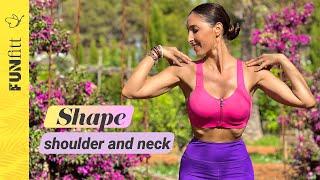 How to Shape Your Shoulders and Neck at Home in 10 Minutes. Perfect for improving your posture too!