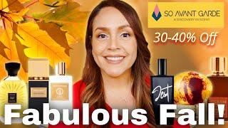 NICHE SALE!  30-40% Off Fall Perfumes: Gourmand, Warm, Spicy, Cozy  | So Avant Garde Fragrances