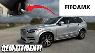 This Dash Cam is SUPER EASY to install and looks OEM (Volvo XC90 FITCAMX Dash cam)