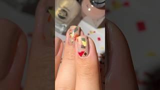 Fall Leaves Terrazzo Mani#nails #nailart #nailinspo #naildesigns #nailarttutorial #easynailart