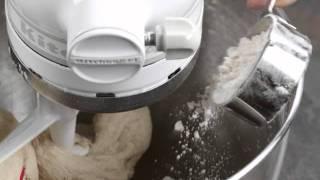 Yeast Baking:  Adding Flour