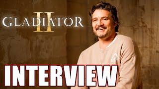 Gladiator 2 Pedro Pascal Interview