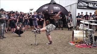 WOA - Funniest Drum Solo at Wacken Foundation 2019