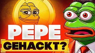 Krypto News: Pepe Hack! Stürtzt Pepe Coin jetzt ab?