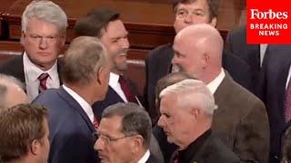 JD Vance Is All Smiles After Electoral Vote Count Officially Elects Him VP And Trump POTUS