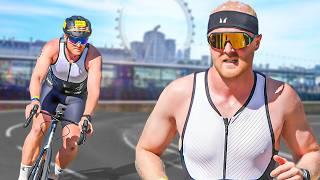 I Raced My HARDEST Olympic Triathlon Ever!