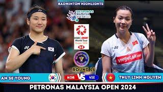 AN Se Young (KOR) vs Thuy Linh NGUYEN (VIE) | Malaysia Open 2025 Badminton