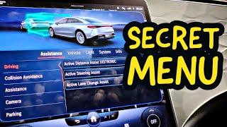 Mercedes EQS Secret Menu - What is in there? Is it Useful?