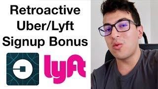 Uber - How to Get a Retroactive Sign-On Bonus