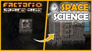 How to make SPACE SCIENCE in Factorio 2.0 Space Age (White Science Guide)