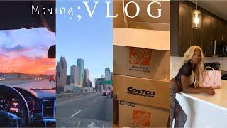 MOVING VLOG: DRIVE 12 HRS AWAY W/ ME TO HTX | * I MOVED ACROSS THE COUNTRY FOR MY BDAY* | AVA GALORE