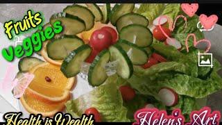 HELLO SHOUT OUT EVERYONE!!!  Enjoy Watching |  SALAD GARNISH IDEA | Helen in Germany | Love you All