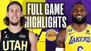 Los Angeles Lakers  vs. Utah Jazz  (TODAY) FULL GAME Highlights | NBA Highlights