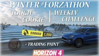 Winter #Forzathon Weekly Challenge Tough Cookie Horizon 4 Forzathon Weekly Challenge Binman Skills