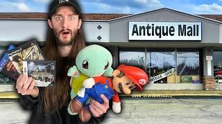 Exploring this Antique Mall for Retro Games