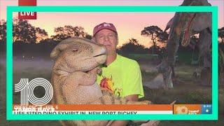 Life-sized dinosaur exhibit opens in New Port Richey